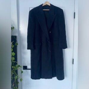 Loro Piana / Brooks Brothers Navy Overcoat